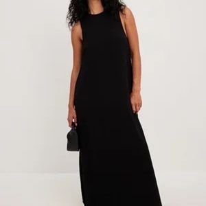 Vintage Country Road Black Maxi Dress